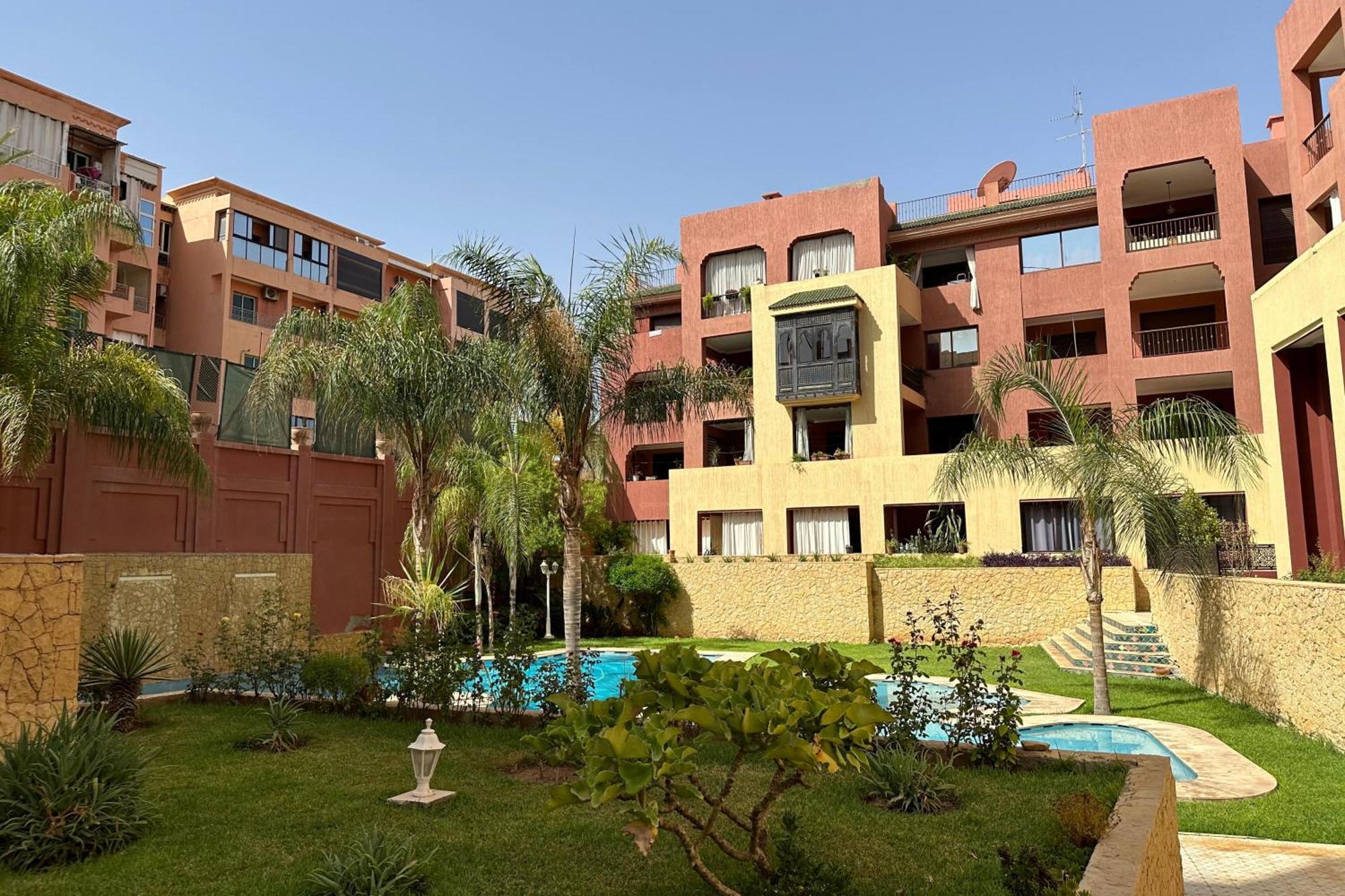 Appartement Calme, Gueliz 马拉喀什 外观 照片