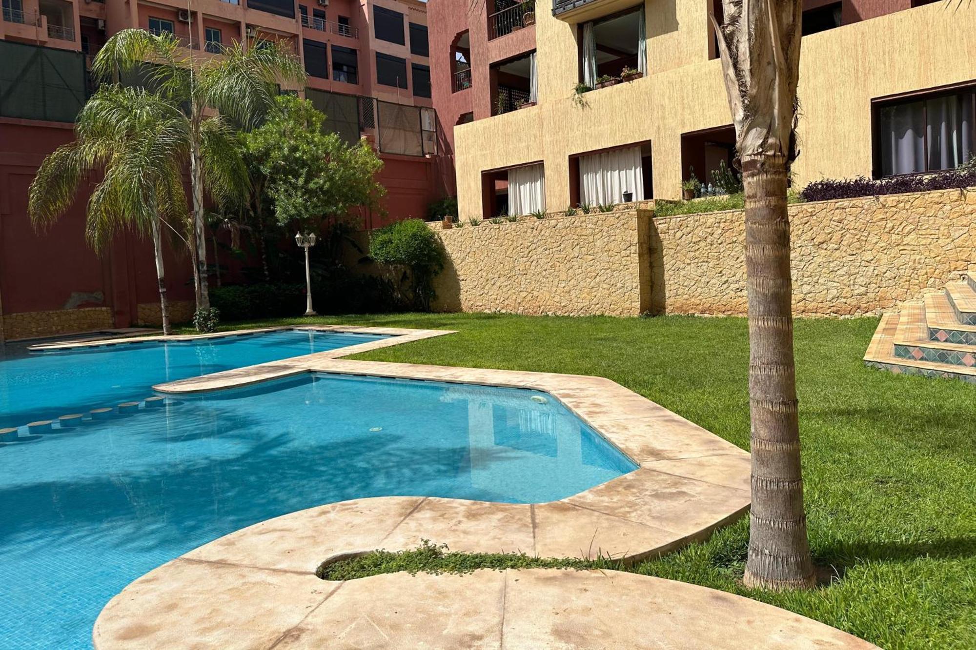 Appartement Calme, Gueliz 马拉喀什 外观 照片